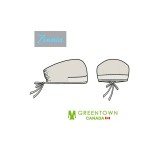 GTCP Zinnia Stretch Unisex Scrub Caps - Print: Geo Shower