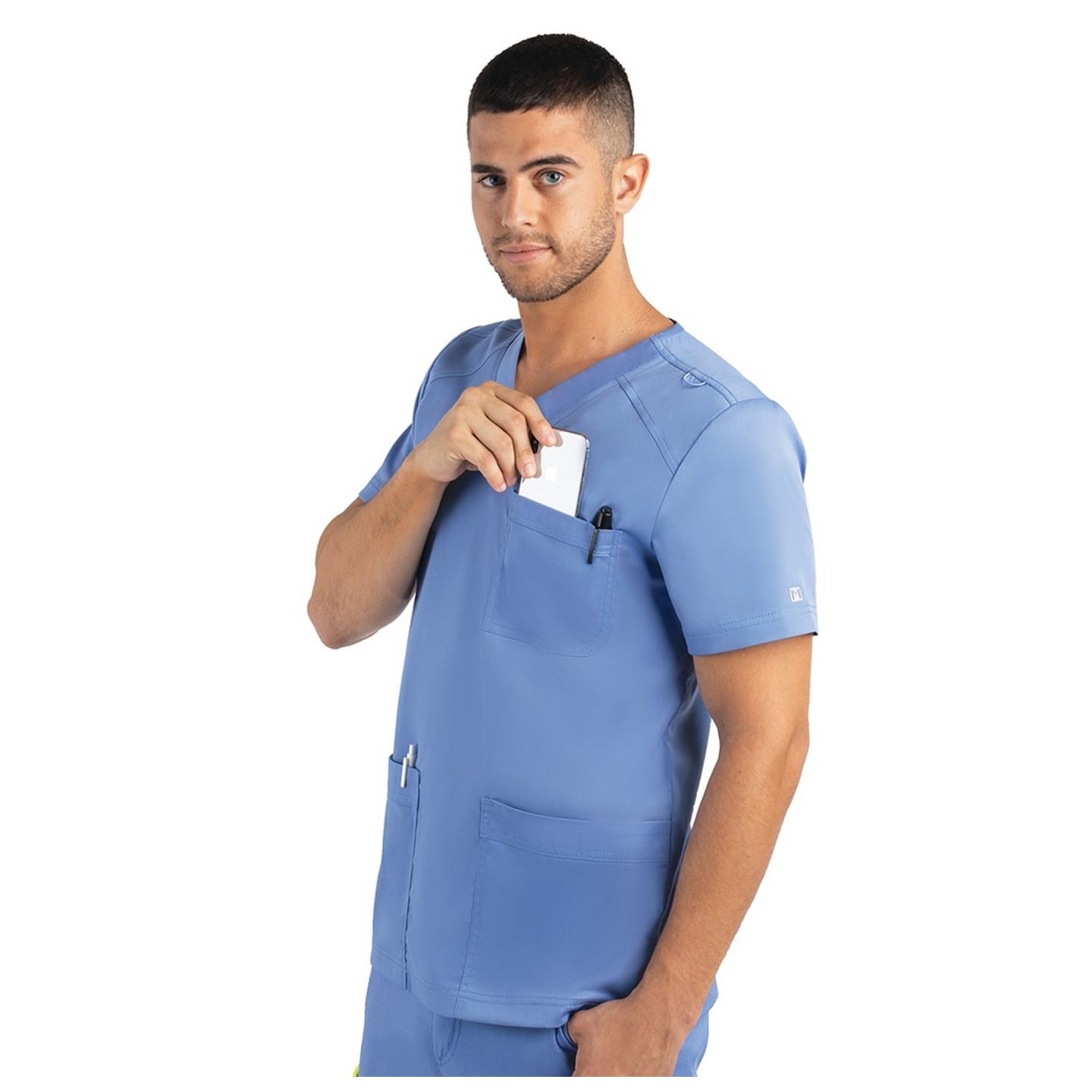 5502 Haut à encolure en V et 3 poches Matrix pour homme