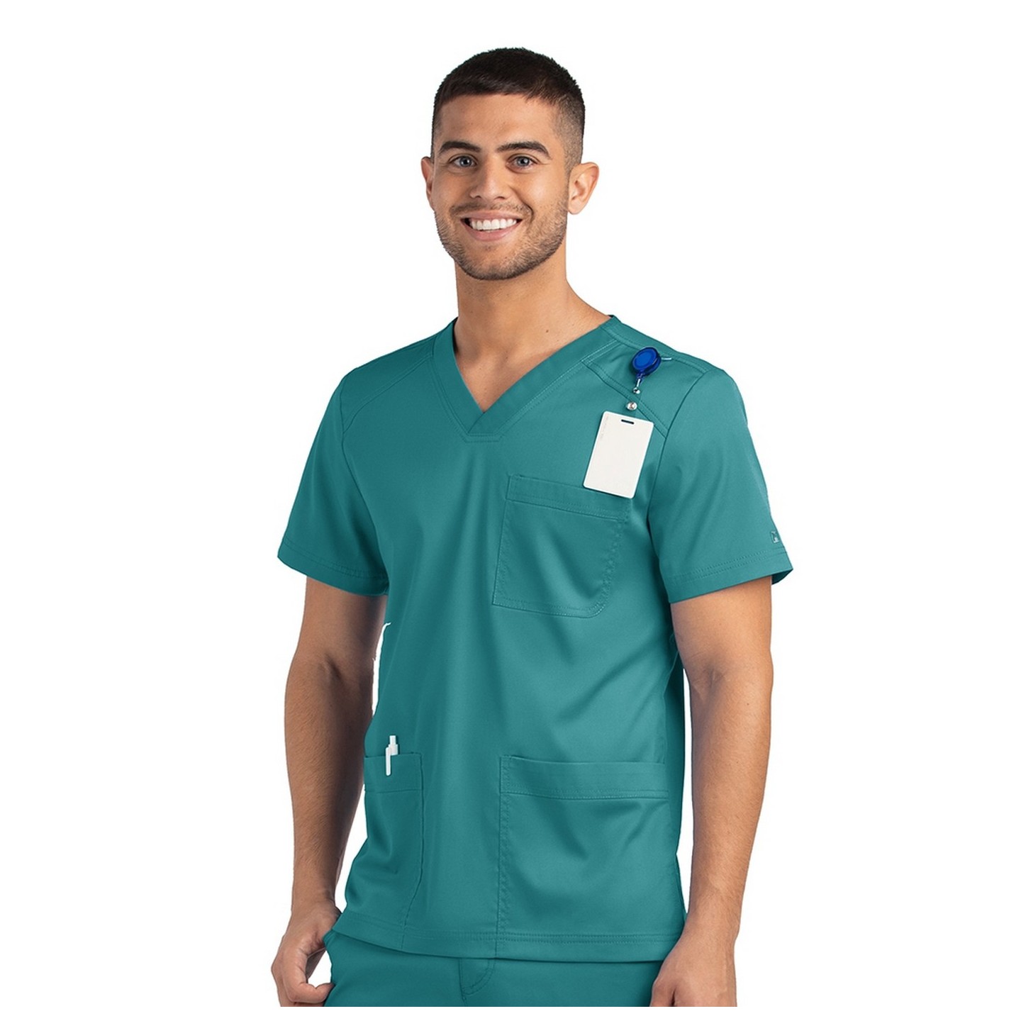 5502 Haut à encolure en V et 3 poches Matrix pour homme