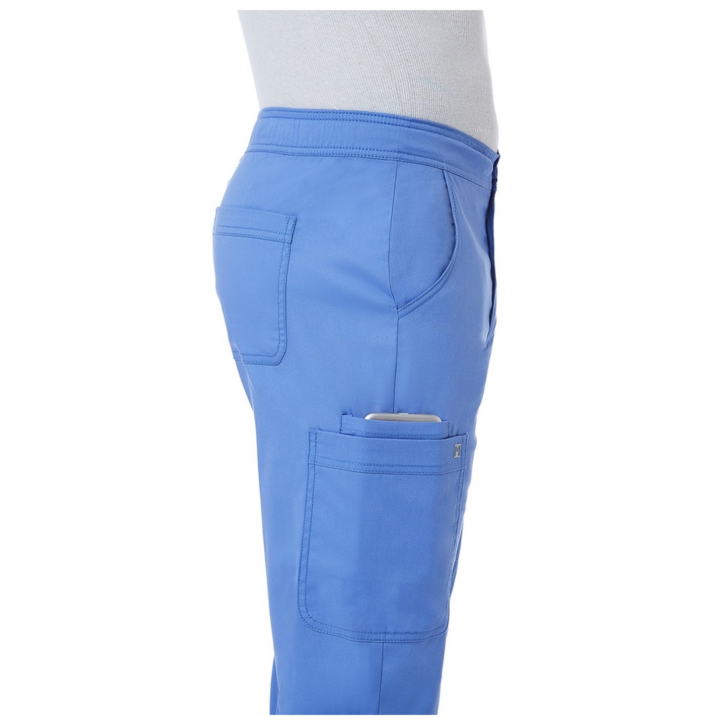 8502 Matrix Men's Half Elastic Waistband Cargo Pant