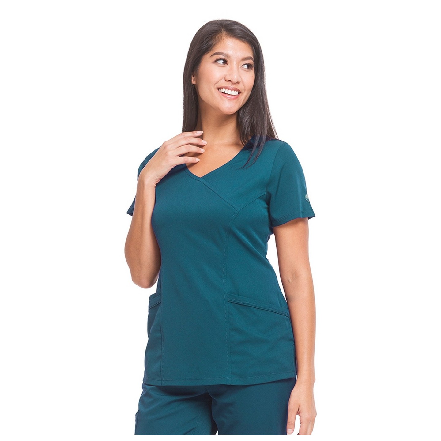 2525 HH Works de Healing Hands Madison Mock Wrap Haut gommage