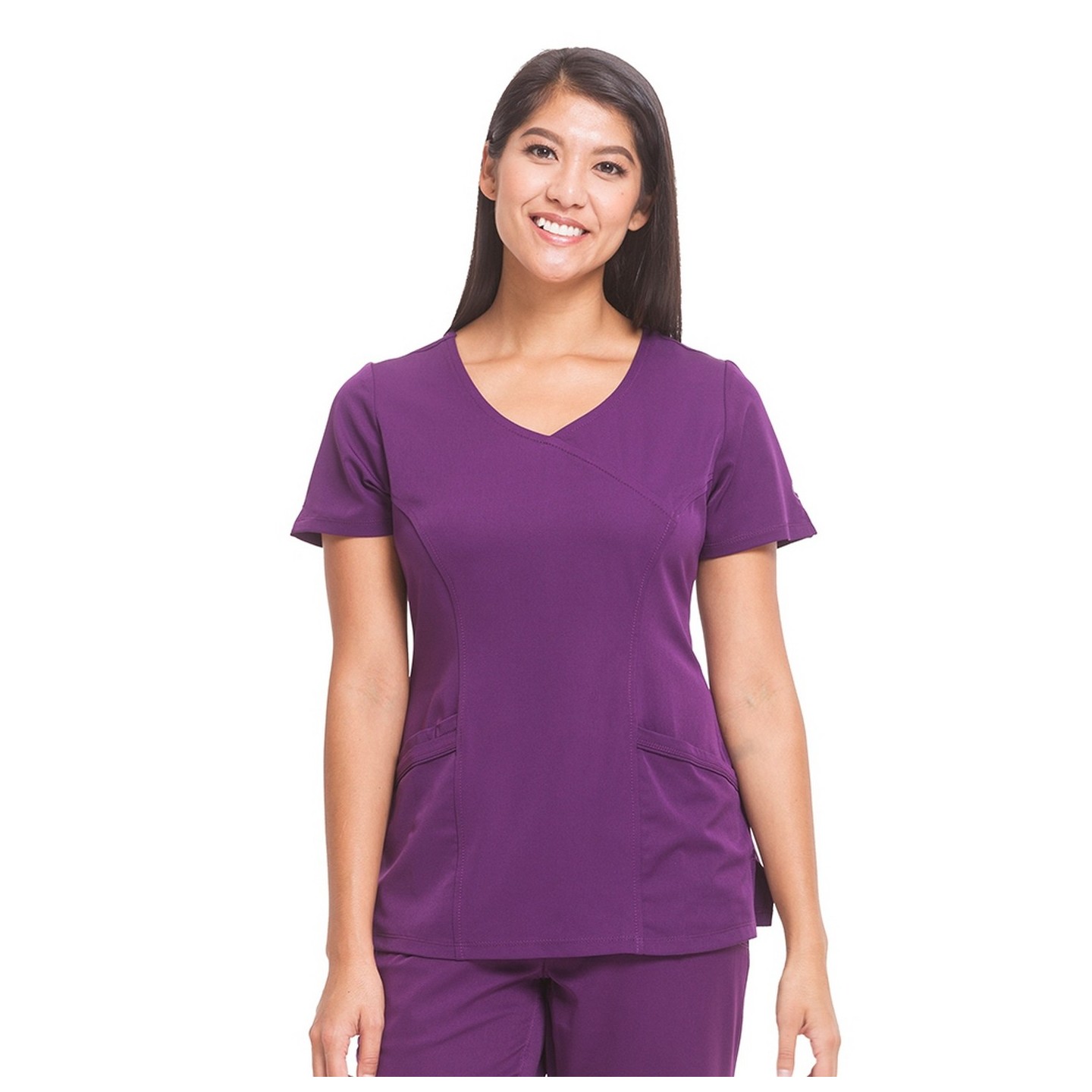 2525 HH Works de Healing Hands Madison Mock Wrap Haut gommage