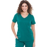 2525 HH Works de Healing Hands Madison Mock Wrap Haut gommage