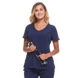 2525 HH Works de Healing Hands Madison Mock Wrap Haut gommage