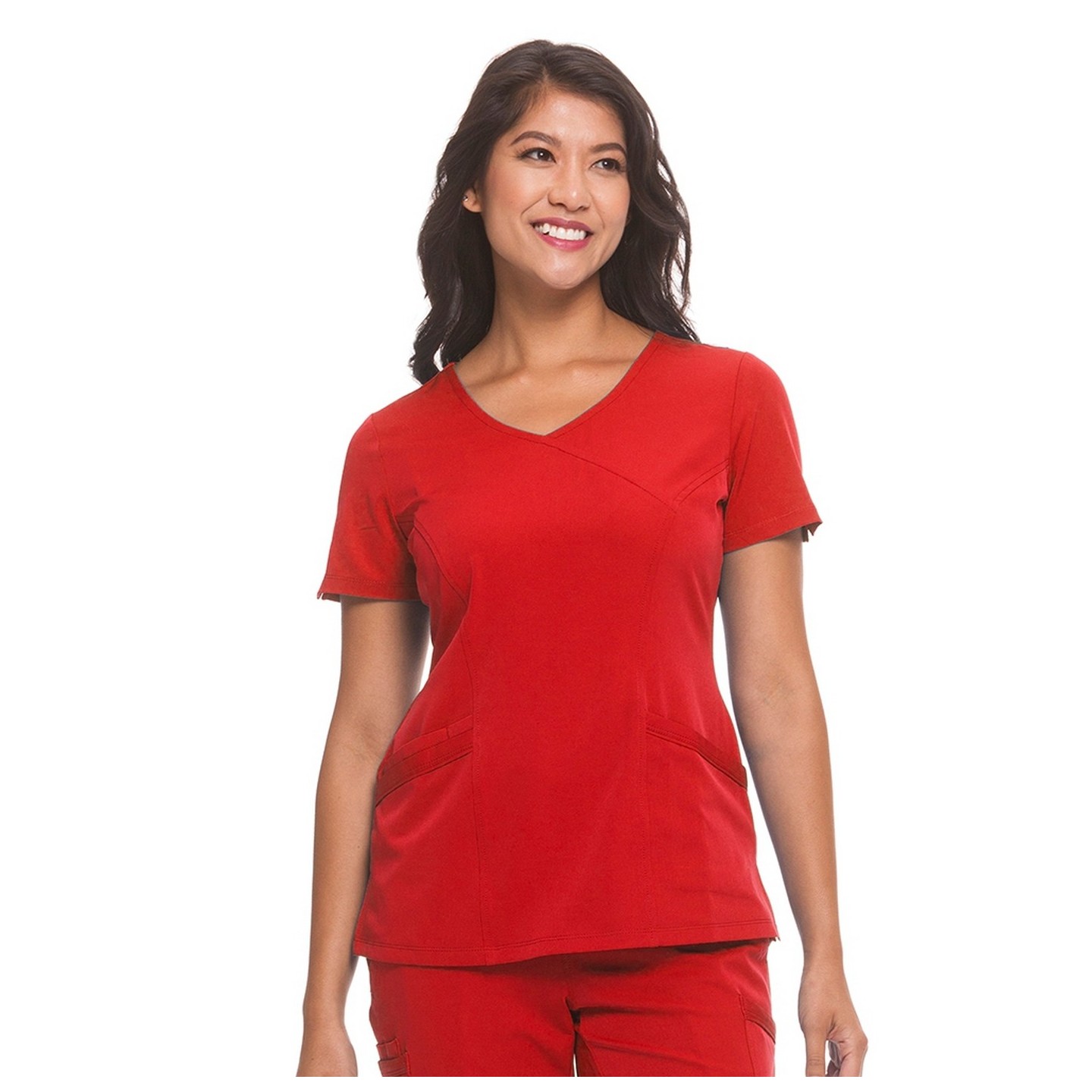 2525 HH Works de Healing Hands Madison Mock Wrap Haut gommage