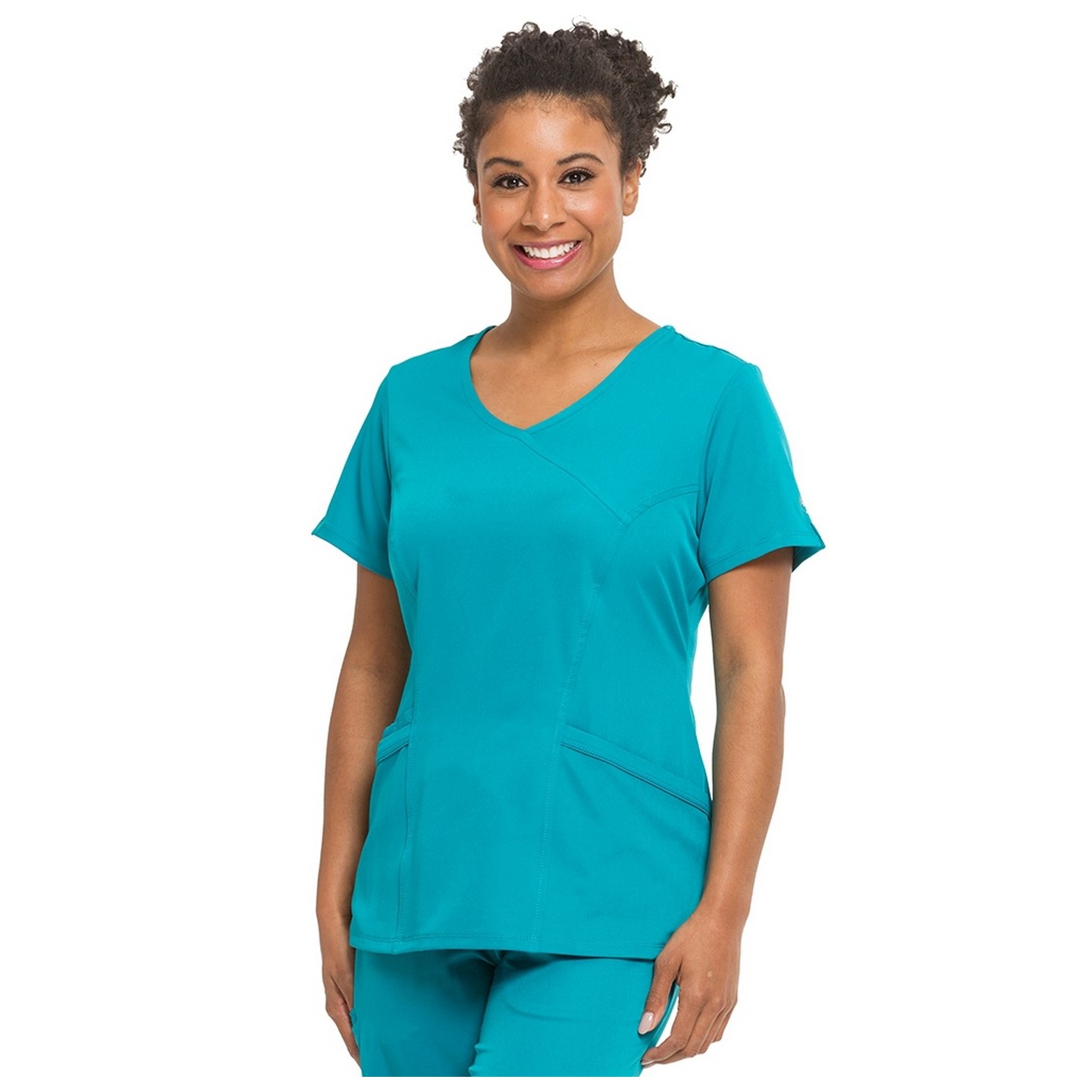 2525 HH Works de Healing Hands Madison Mock Wrap Haut gommage