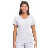 2525 HH Works by Healing Hands Madison Mock Wrap Scrub Top