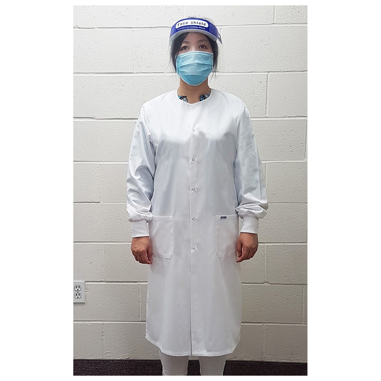 L509 MOBB Unisex Full Length - Knitted Cuffs - Snap Front