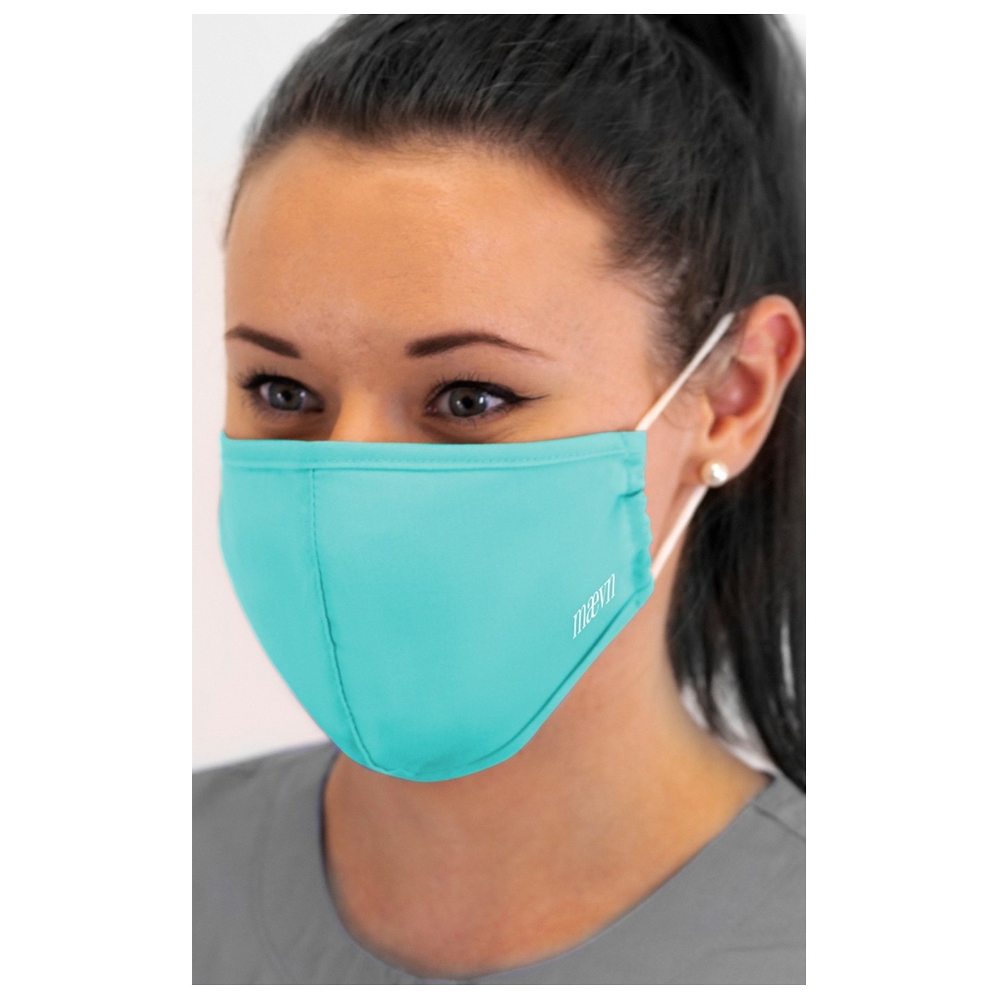 Masque facial en tissu réutilisable CM010 Maevn avec traitement antimicrobien Agion et filtre remplaçable PM2.5