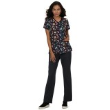 1017TKD Koi Tokidoki Galactic Dreams Haut de gommage imprimé à col en Y