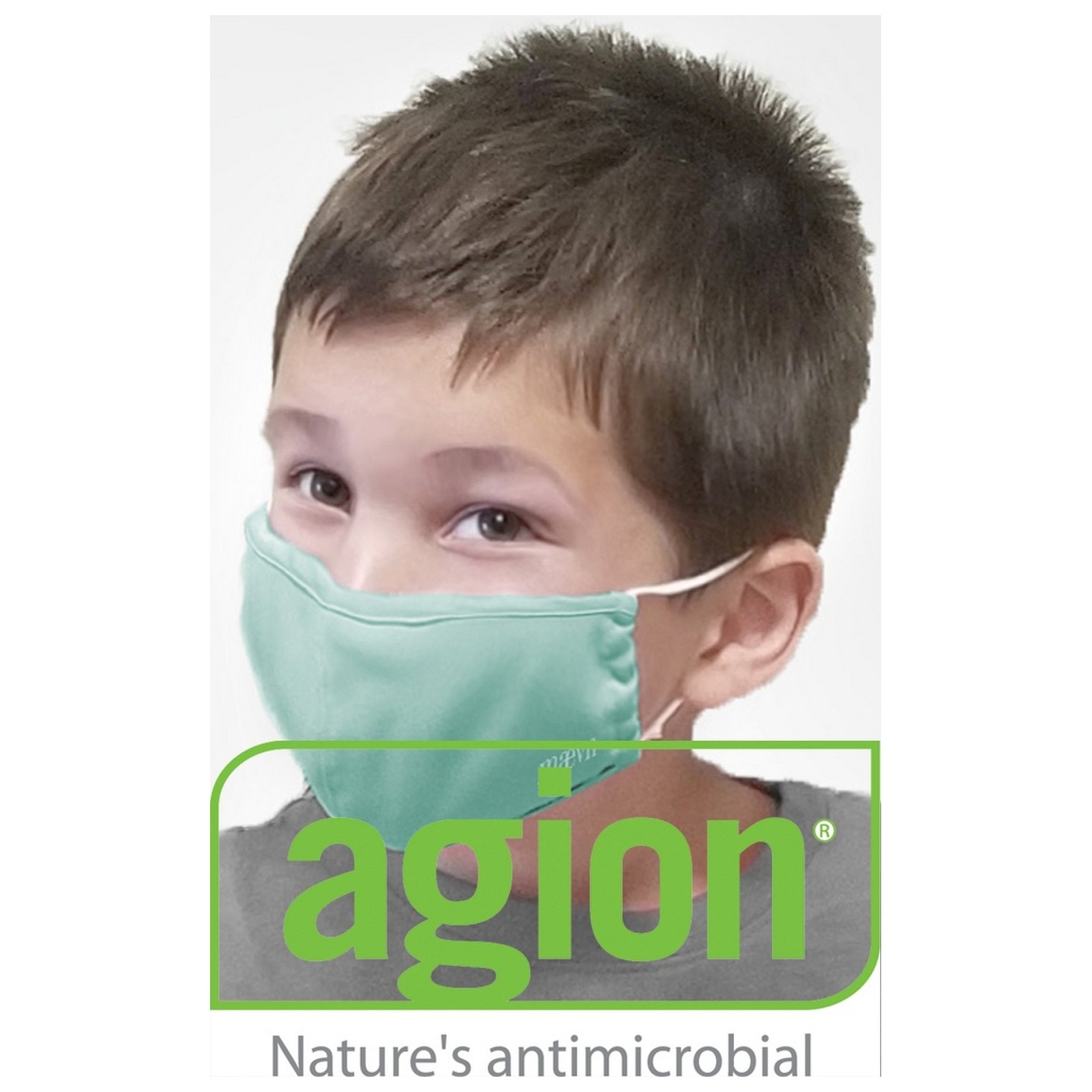 Masque facial en tissu réutilisable CM010 Maevn avec traitement antimicrobien Agion et filtre remplaçable PM2.5