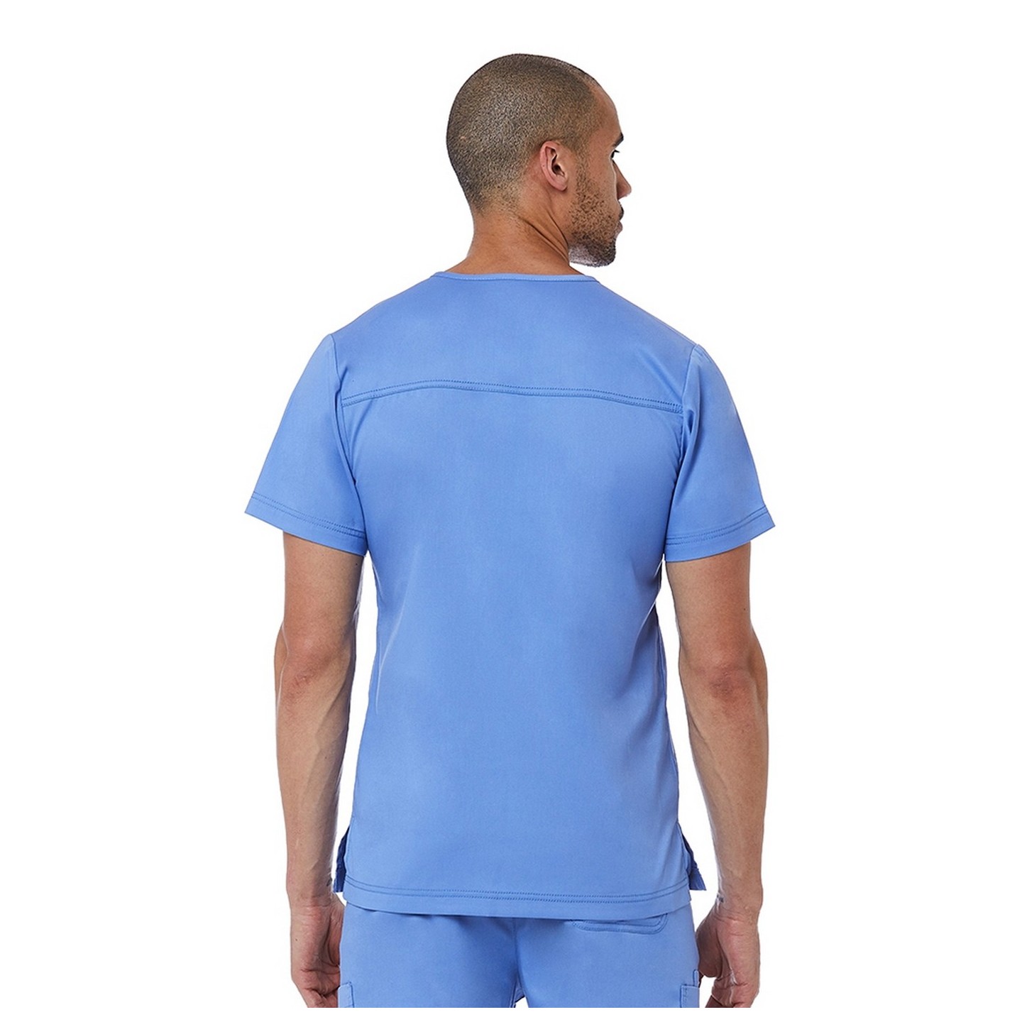 5501 Matrix Mens Men's Basic V-Neck Top