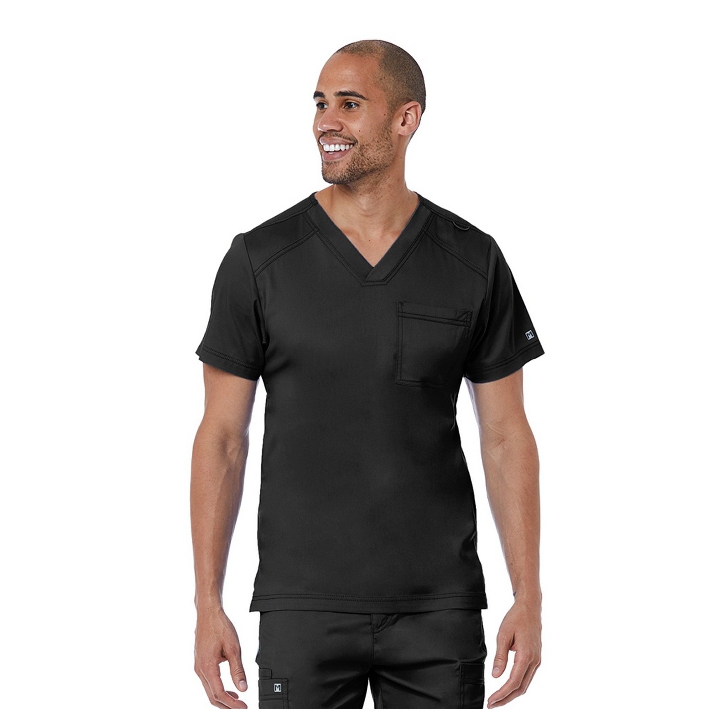 5501 Matrix Haut basique à col en V pour hommes