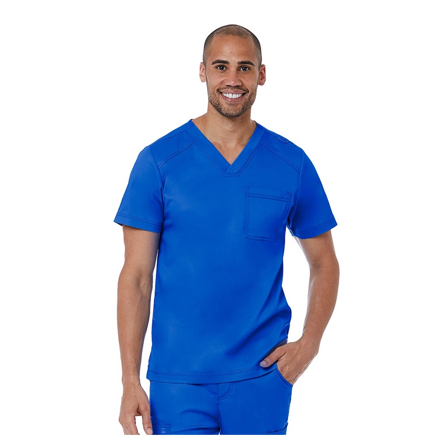 5501 Matrix Haut basique à col en V pour hommes