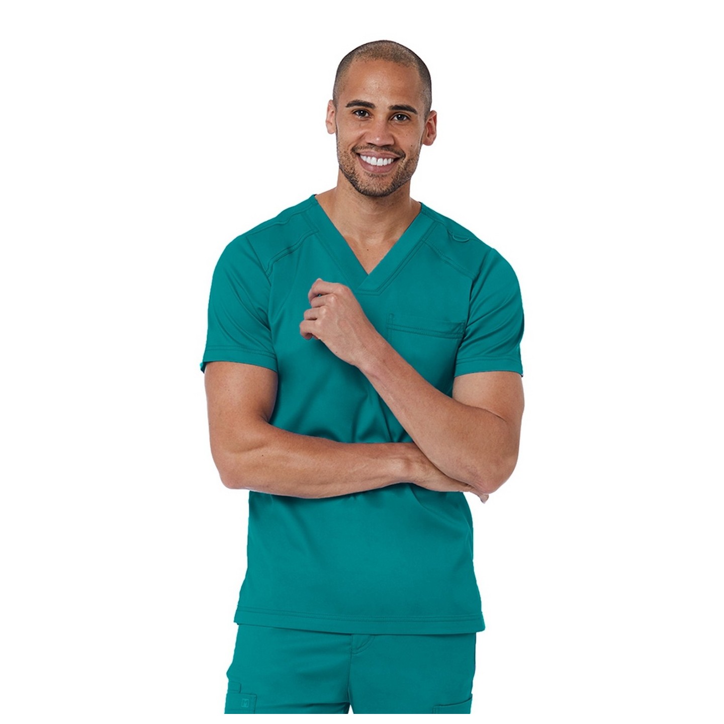 5501 Matrix Haut basique à col en V pour hommes