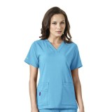 C12110 Carhartt CROSS-FLEX Scrubs - V-Neck Tech Top