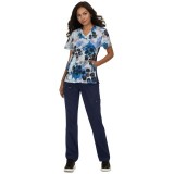 *FINAL SALE 1015PR koi Lite Lucky Top - Flower Garden