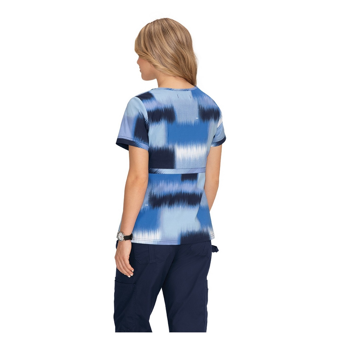 *VENTE FINALE 289PR KOI  - Haut imprimé Luna Stretch : Ikat Patch