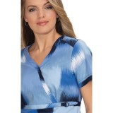 *VENTE FINALE 289PR KOI  - Haut imprimé Luna Stretch : Ikat Patch