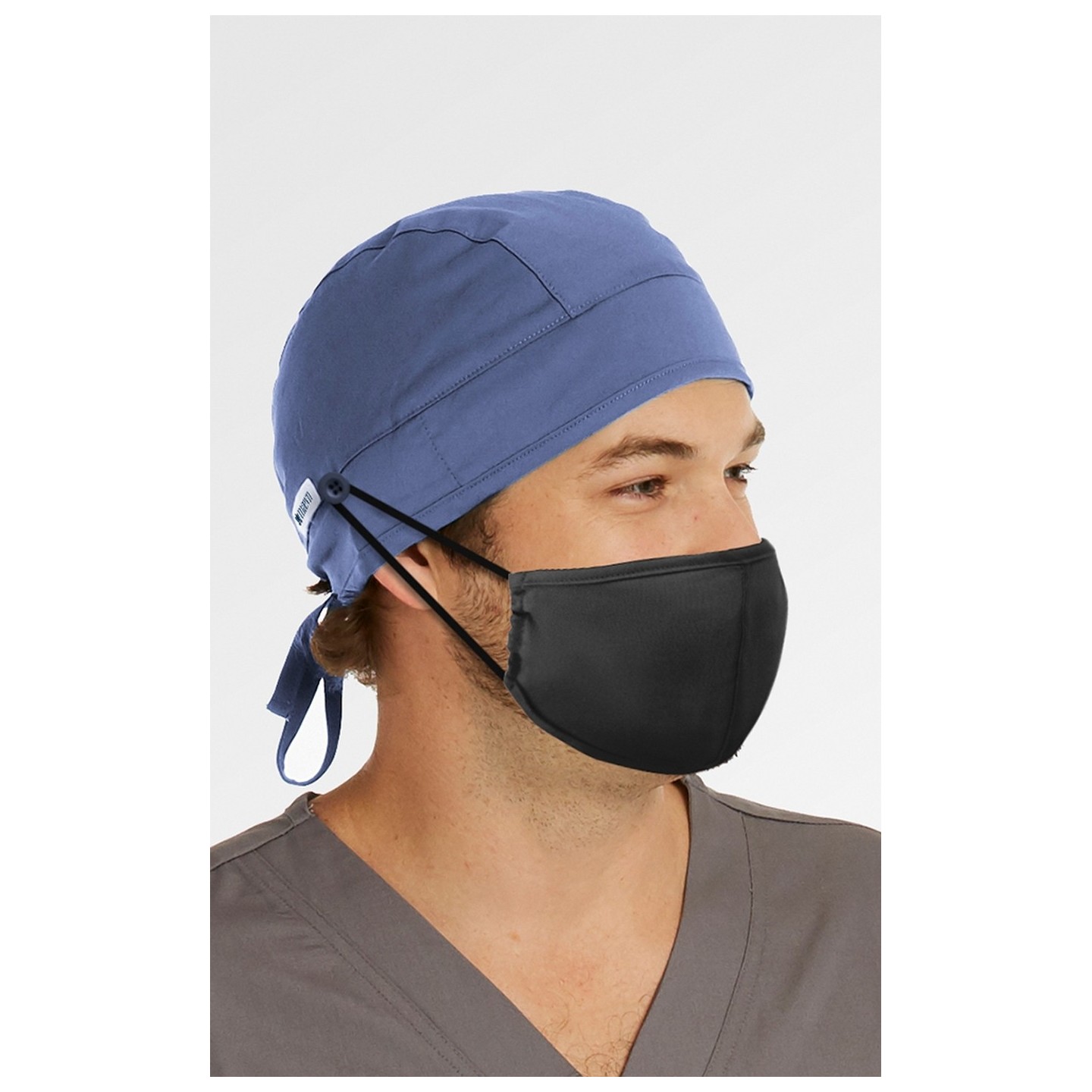 NC015 Maevn Unisex Bouton Scrub Cap (Style de casquette de chirurgien)