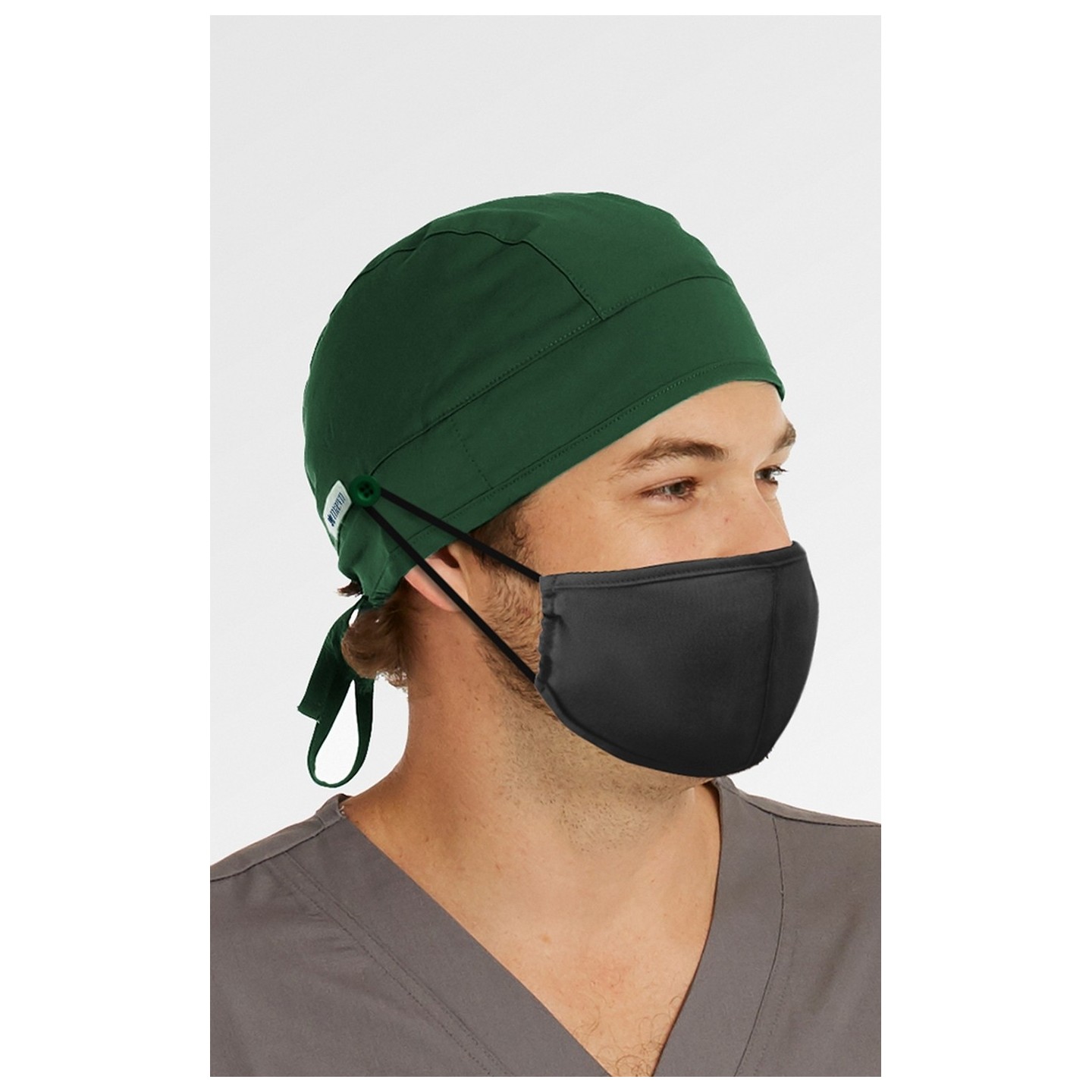 NC015 Maevn Unisex Bouton Scrub Cap (Style de casquette de chirurgien)