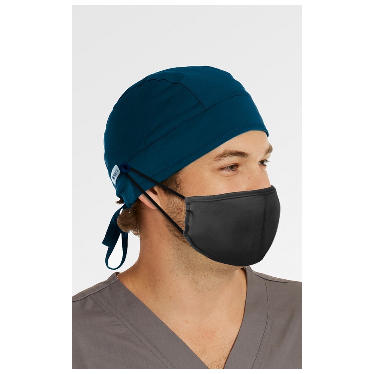 NC015 Maevn Unisex Button Scrub Cap (Surgeon Cap Style)