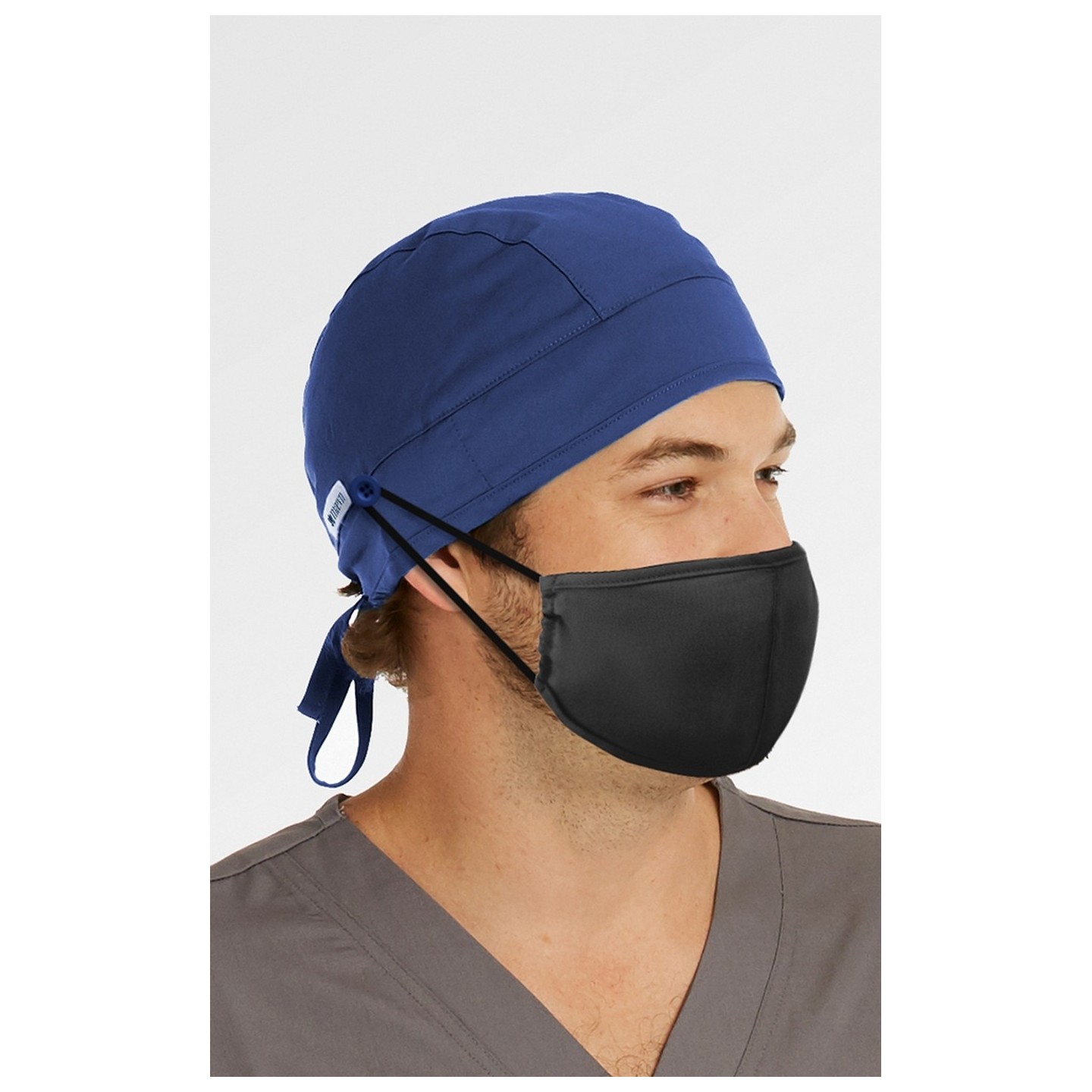 NC015 Maevn Unisex Bouton Scrub Cap (Style de casquette de chirurgien)