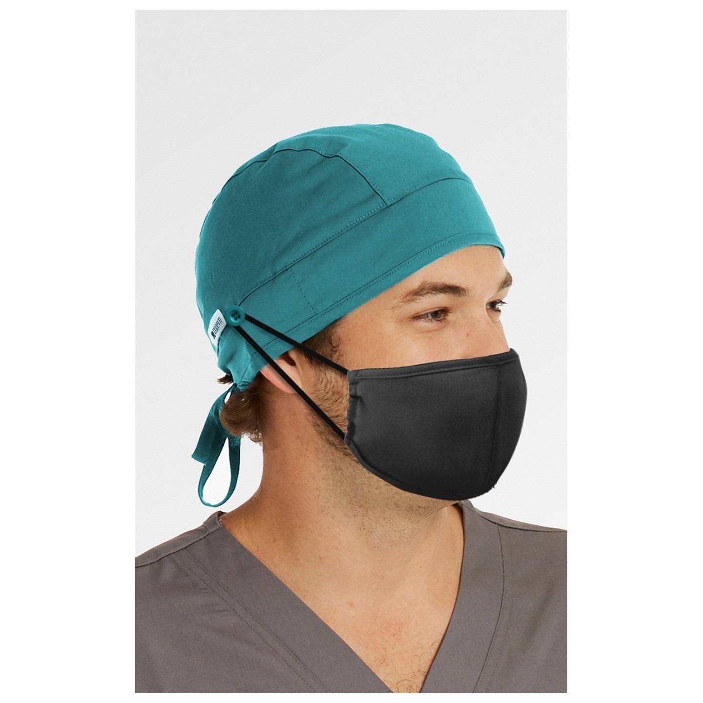 NC015 Maevn Unisex Button Scrub Cap (Surgeon Cap Style)