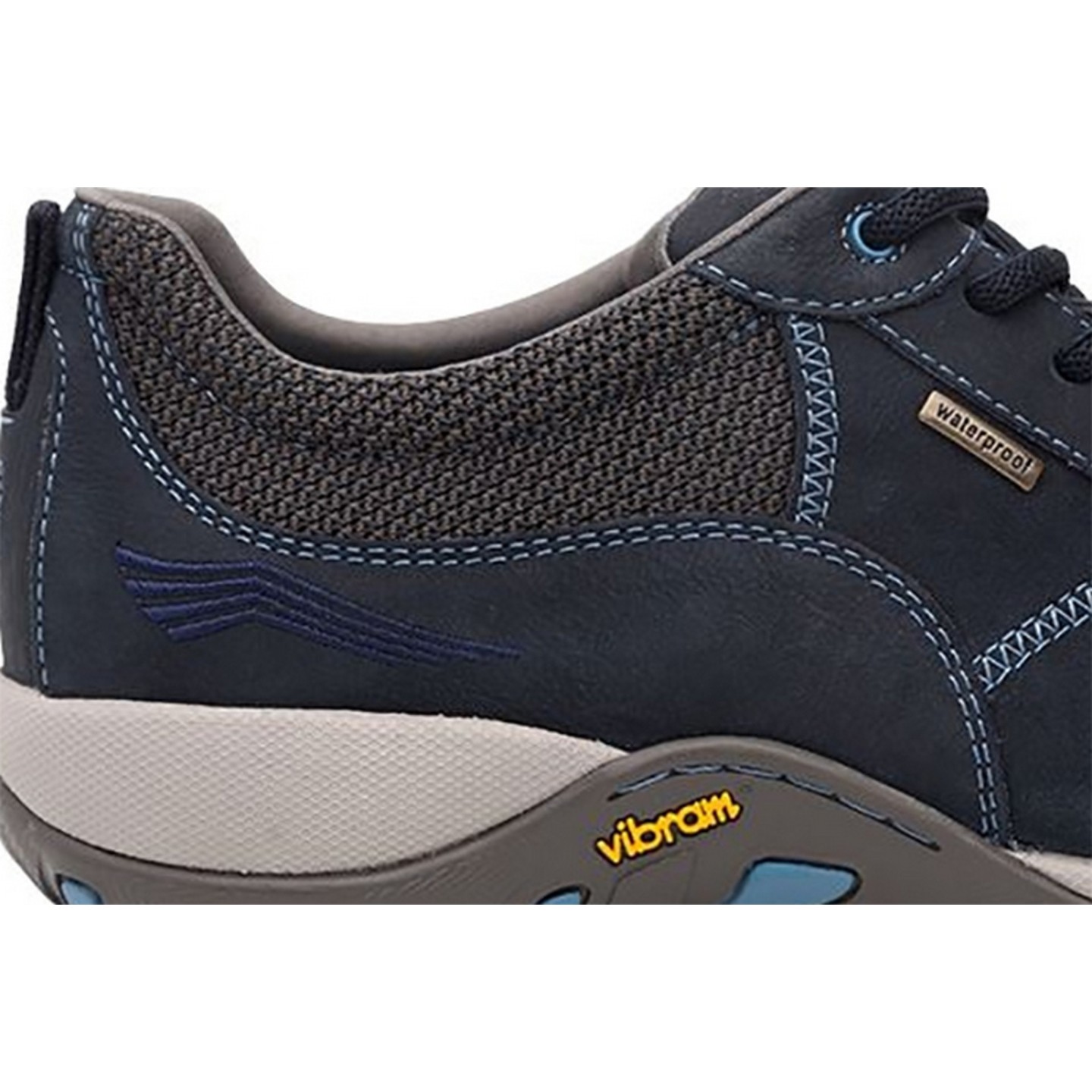 WIDE Paisley Navy Milled Nubuck by Dansko - Slip Resistant Shoes