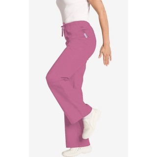 *FINAL SALE 302P DUSTY ROSE MOBB Bell Bottom Scrub Pant