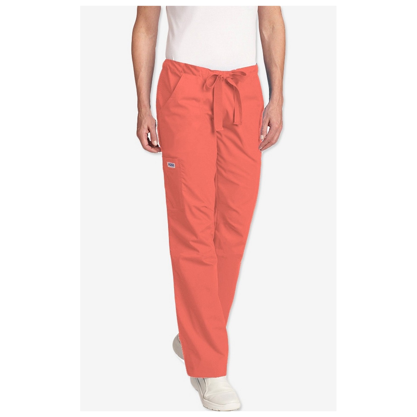 *FINAL SALE 306/306 CORAL MOBB Classic Scrub Set - Two Piece (Top & Pant)