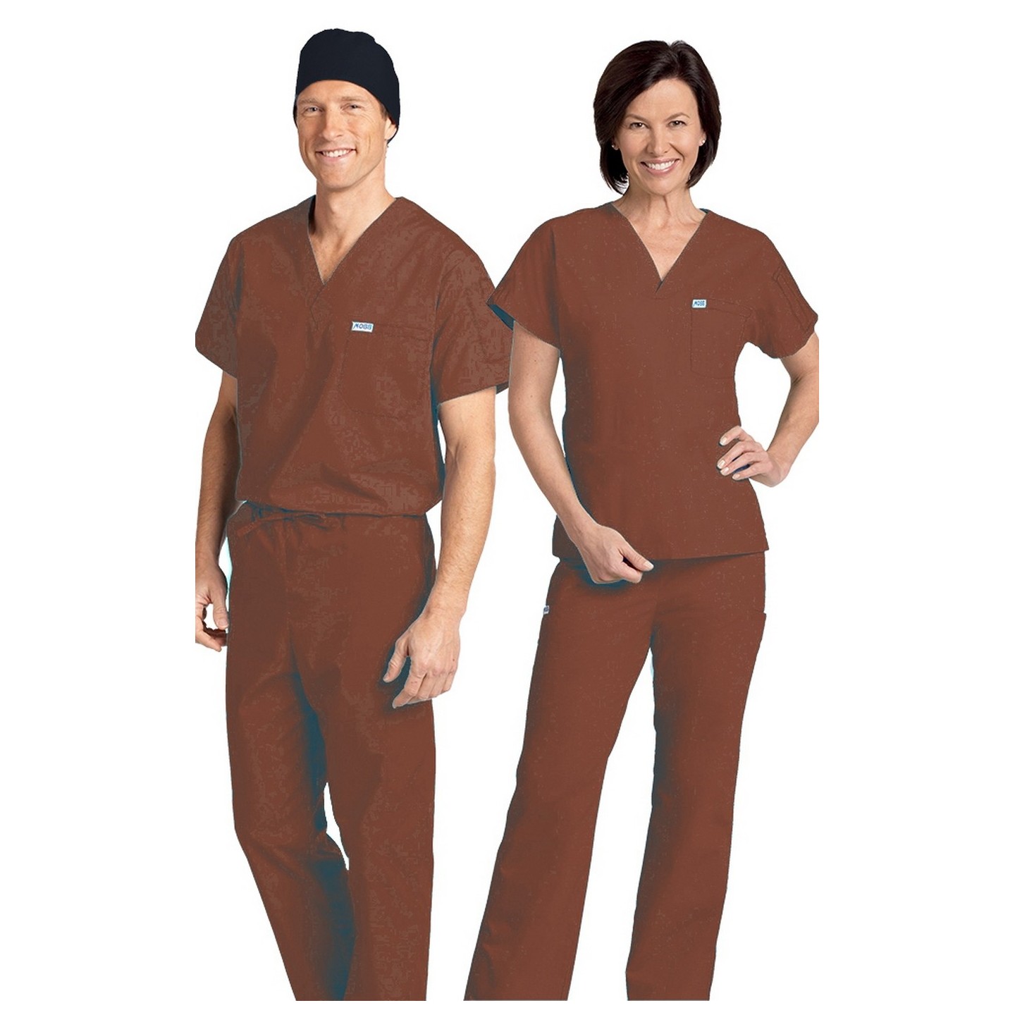 *FINAL SALE 306/306 NUTMEG MOBB Classic Scrub Set - Two Piece (Top & Pant)