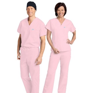 *FINAL SALE 306/306 PINK MOBB Classic Scrub Set - Two Piece (Top & Pant)