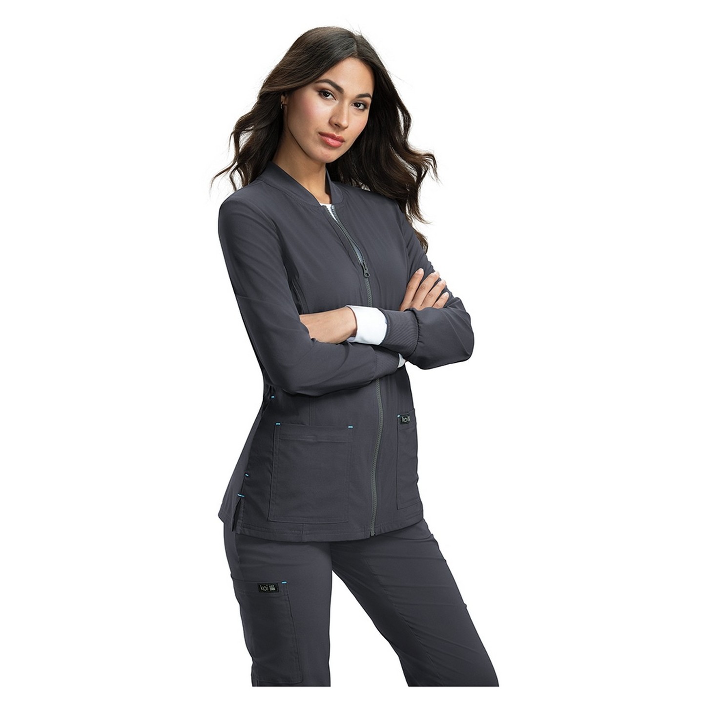 450 KOI Basics Andrea Scrub Jacket