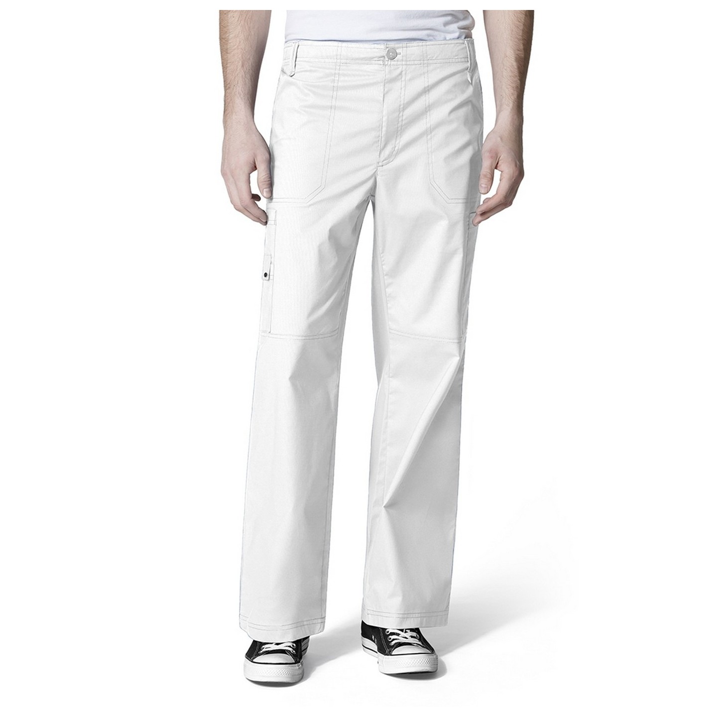 5618 Wonderflex Loyal Men’s Utility Pants - True White