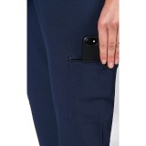 P8013 The Elinor - Ridiculously Soft Mentality by MOBB - Slim Fit Pant With Elastic Drawstring 