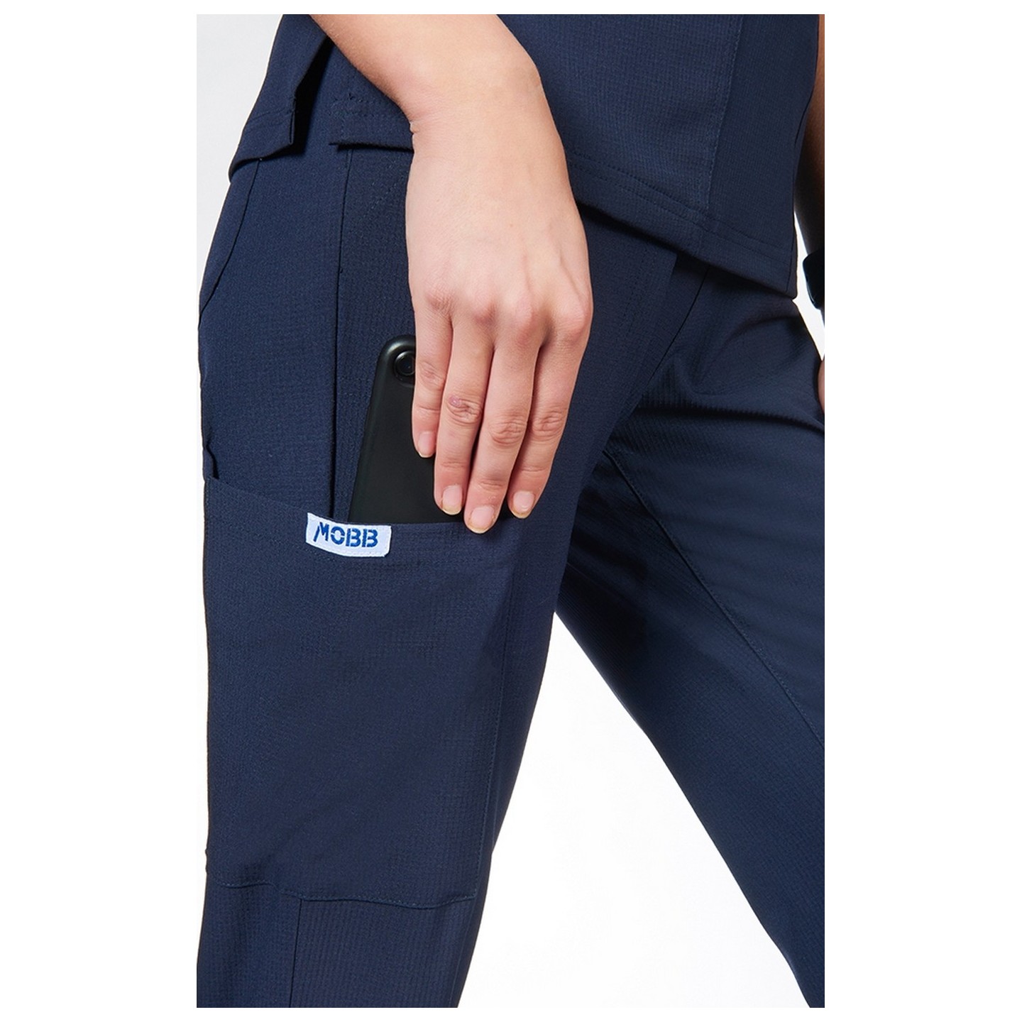 P8013 The Elinor - Ridiculously Soft Mentality by MOBB - Slim Fit Pant With Elastic Drawstring 
