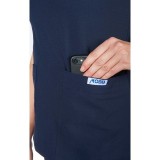 T8010 The DeeDee - Ridiculously Soft Mentality by MOBB - Top col en V avec trois poches