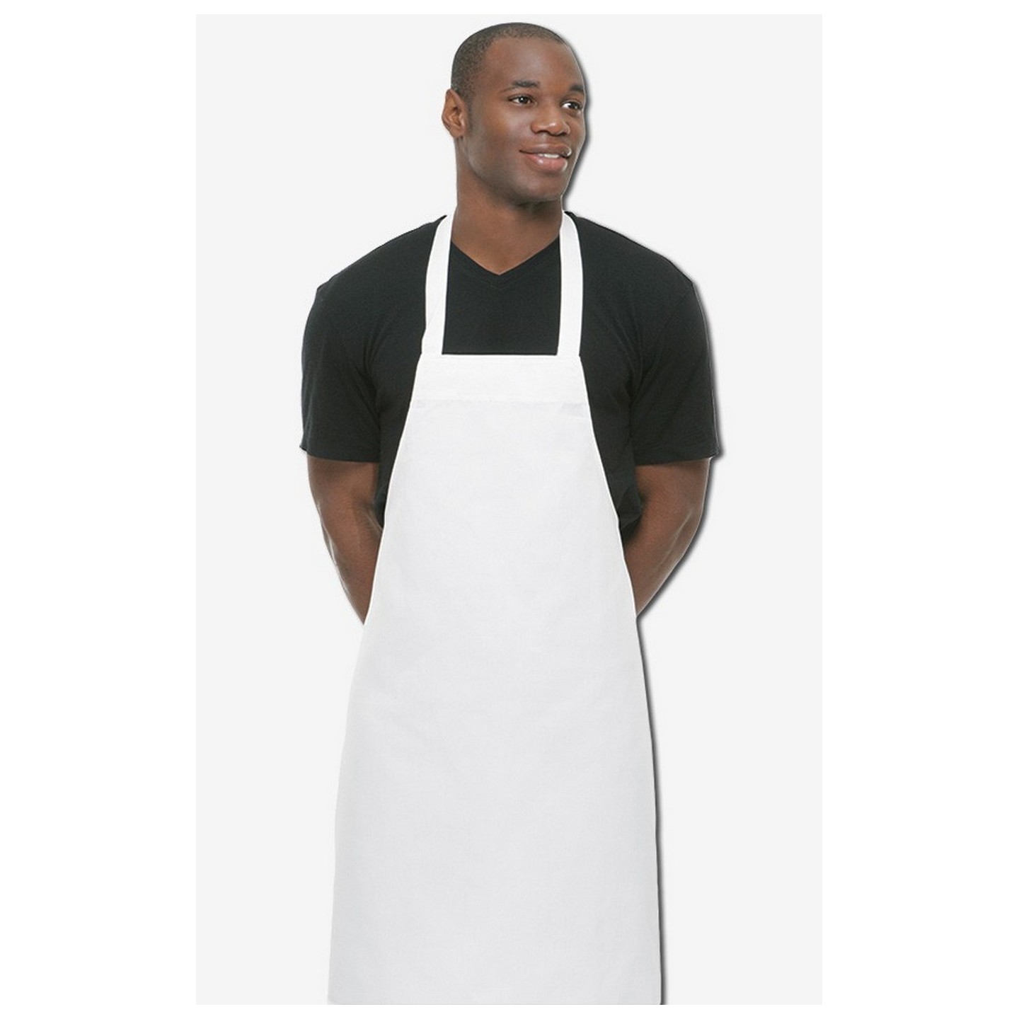 AP380 MOBB Full Length Apron - White