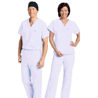 *FINAL SALE 306/306 POWDER BLUE MOBB Classic Scrub Set - Two Piece (Top & Pant)