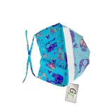 GTCP Zinnia Stretch Scrub Caps - Impression: Boho Elephants