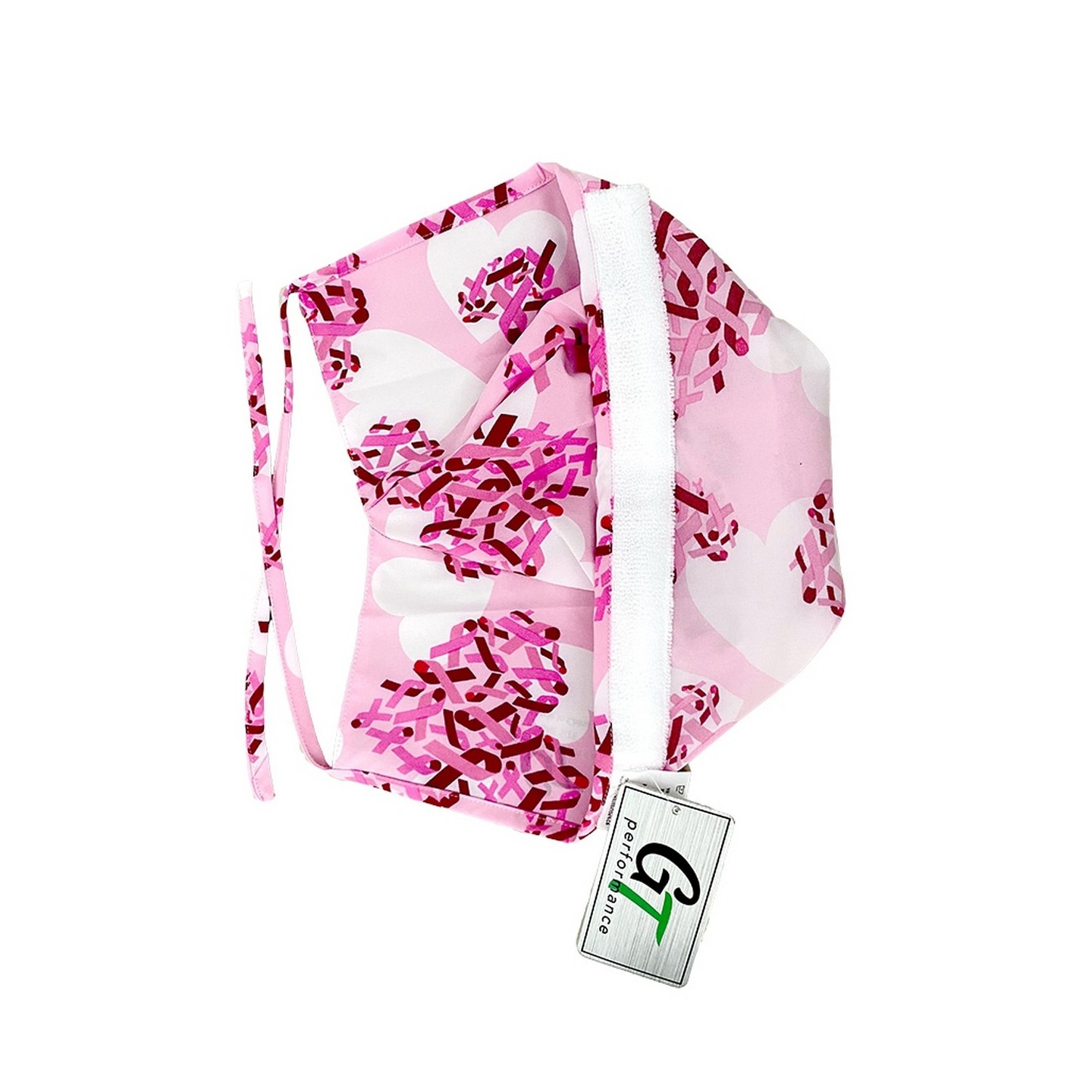 GTCP Zinnia Stretch Scrub Caps - Impression: Hearts and Hope