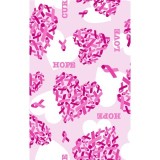 GTCP Zinnia Stretch Scrub Caps - Impression: Hearts and Hope