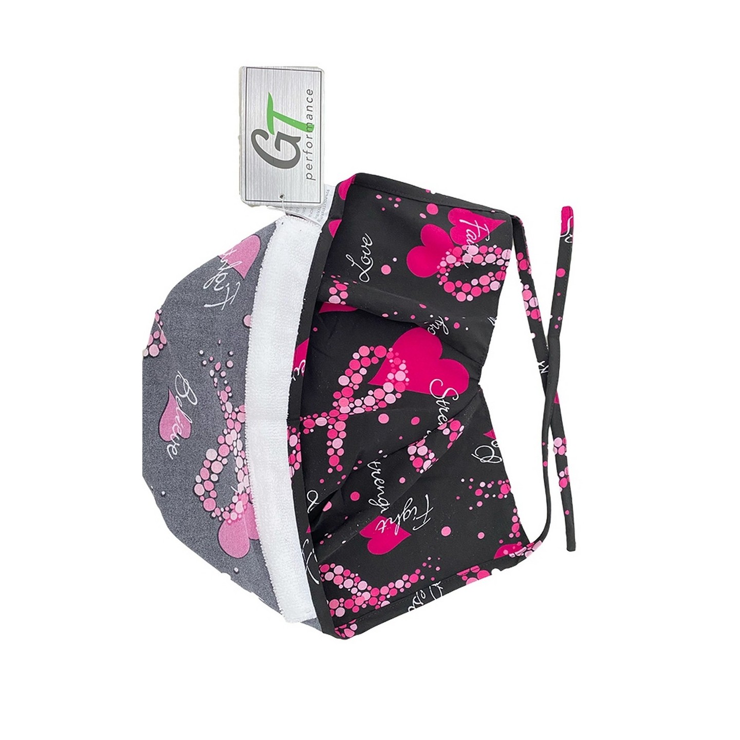 GTCP Zinnia Stretch Scrub Caps - Impression: Hope and Love Ribbon