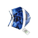 GTCP Zinnia Stretch Scrub Caps - Impression: Watercolor Burst