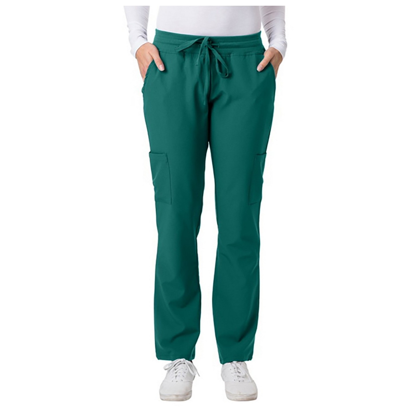 2200 Greentown 4 Flex Modern Waist Straight Leg Cargo Scrub Pants