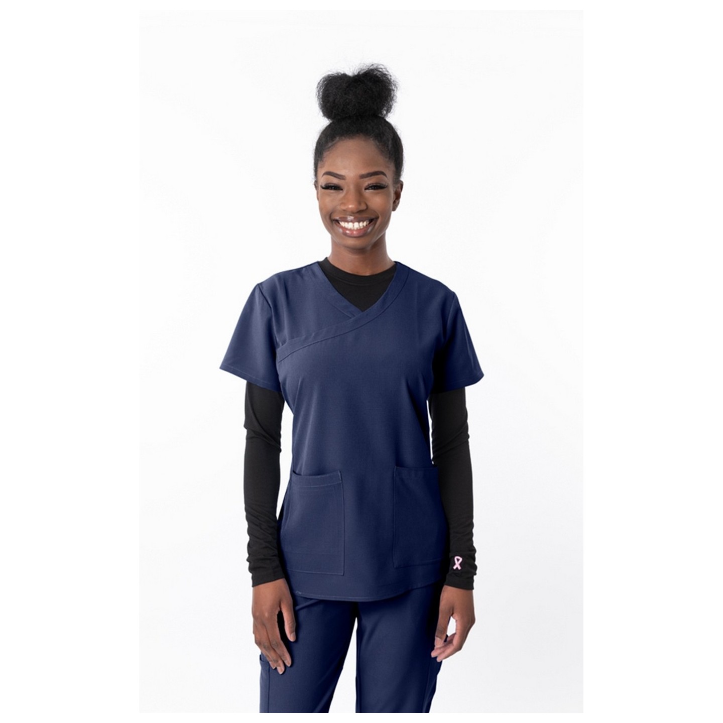 1203 Crossover 4Flex Stretch Top by Greentown