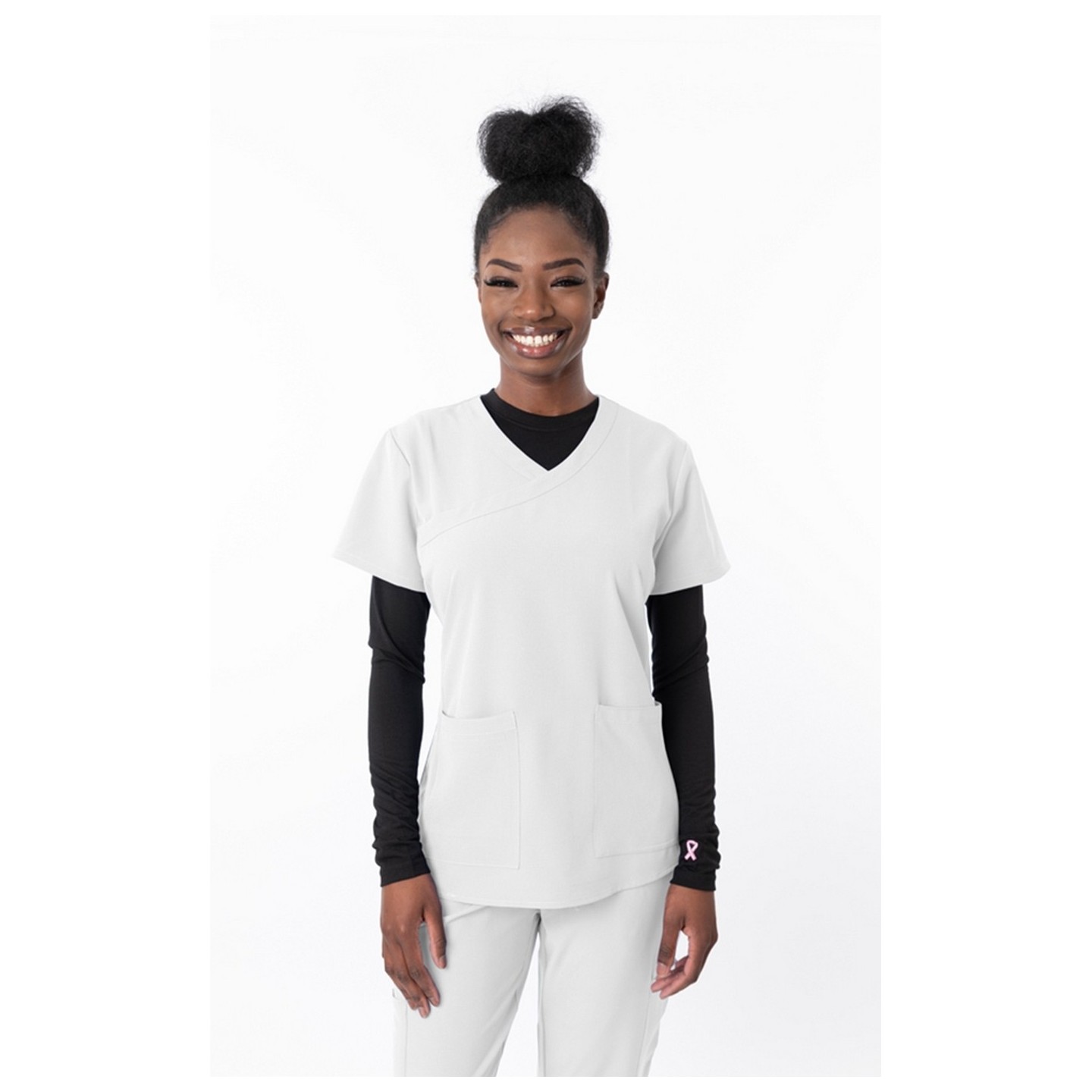 1203 Crossover 4Flex Stretch Top by Greentown