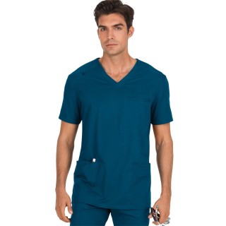 *FINAL SALE CARIBBEAN 665 koi Stretch Tyler Top