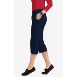 314P MOBB Flip Flap Capri Pant - Navy